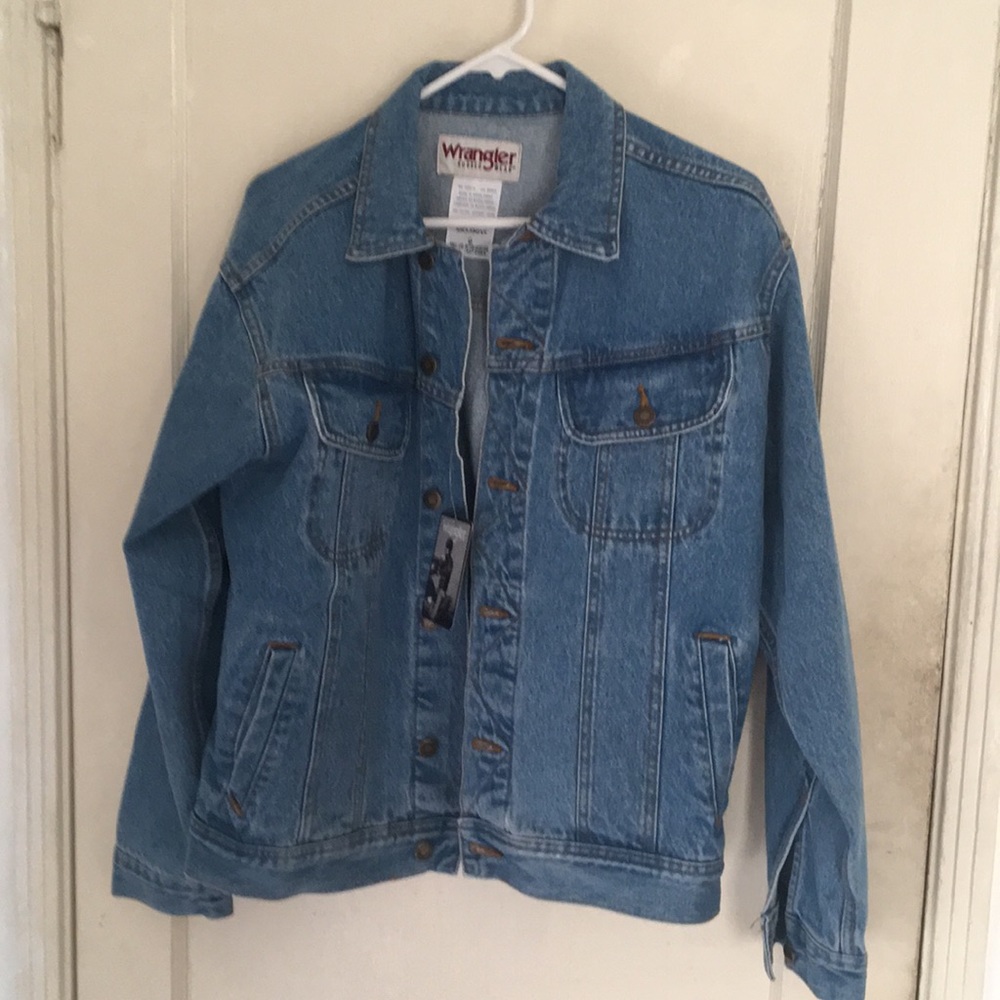Wrangler Denim Jacket Vintage Indigo